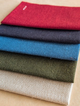 Kogin Embroidery Fabric Piece - Red