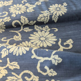 Takumi Printed Cotton Fabric - Navy - 30D-10B