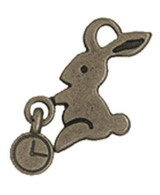3 Rabbit Metal Zip-Pulls FK-48-AG