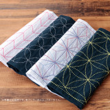 Sashiko Placemat Tumbling Flowers L-1004/L-2004