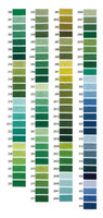 Olympus Embroidery Thread Colour Chart