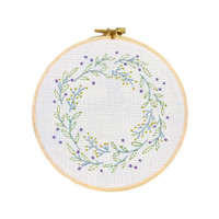 Embroidery Wreath Kit 