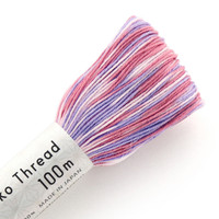 Sashiko Thread 100m Orchid Pinks  Variegated ST-192
