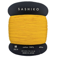 DST-204 golden yellow Daruma Sashiko Thread DST-204 golden yellow Daruma Sashiko Thread