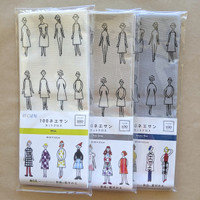 Lecien 100 Ladies Embroidery Panel Lecien 100 Ladies Embroidery Panel