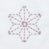 Sashiko Thread - 'Awai Iro'  Dusty Pink - 40m - ST-A6 Sashiko Thread - 'Awai Iro'  Dusty Pink - 40m - ST-A6