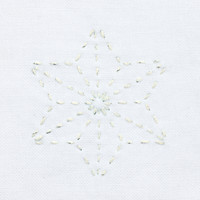 Sashiko Lamè Thread- White - 40m - SL-1 Sashiko Lamè Thread- White - 40m - SL-1