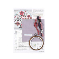 Botanical Cross Stitch Kit - Almond Blossom Botanical Cross Stitch Kit - Almond Blossom