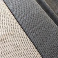 Sashiko Stitched Cotton Fabric - Grey - SIM-1-G
