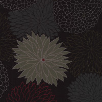 Kobayashi Chrysanthemums C - Aubergine