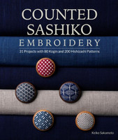 Counted Sashiko Embroidery - Keiko Sakamoto Counted Sashiko Embroidery - Keiko Sakamoto