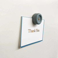 Shigaraki Ware Button Magnet - Cohana - Green