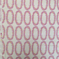 Wreath - Fabric designed by Alice Makabe - Pink