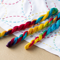 'So-me Marche' Sashiko Thread Dyeing Basic Set - All 15 Colours 'So-me Marche' Sashiko Thread Dyeing Basic Set - All 15 Colours