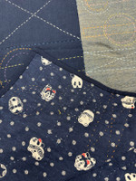 This beautiful kit includes everything you need, including full instructions to step you through this easy to make Japanese Artisan Quilt. It's a tribute to the stunning Takumi and textured woven fabrics from Japan. Takumi translates to artisan or master craftsman in English, and this quilt includes these traditional Kofu designs from Japan. Woven fabrics combine to add texture and warmth to this quick and easy quilt. Designed by Jane MacDonald, this kit is available as a pattern, or kit. 
 This beautiful kit includes everything you need, including full instructions to step you through this easy to make Japanese Artisan Quilt. It's a tribute to the stunning Takumi and textured woven fabrics from Japan. Takumi translates to artisan or master craftsman in English, and this quilt includes these traditional Kofu designs from Japan. Woven fabrics combine to add texture and warmth to this quick and easy quilt. Designed by Jane MacDonald, this kit is available as a pattern, or kit.