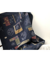 Sashiko Nature Quilt Kit - Navy