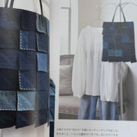 Bags to Enjoy: Indigo, Sashiko & Creative Stitching - Japanese Craft Book: Introducing bags made from patchwork-based antique indigo fabric with solid sashiko stitching. In Japanese but looks easy to follow with straight forward pattern. Good patterns for 33 projects including bags, purses, brooches, glasses cases and the like. Bags to Enjoy: Indigo, Sashiko & Creative Stitching - Japanese Craft Book: Introducing bags made from patchwork-based antique indigo fabric with solid sashiko stitching. In Japanese but looks easy to follow with straight forward pattern. Good patterns for 33 projects including bags, purses, brooches, glasses cases and the like.