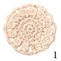 Crochet Thread Cotton Cuore White CC-1