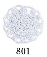 Crochet Thread Emmy Grande Colours White EGC-801 Crochet Thread Emmy Grande Colours White EGC-801