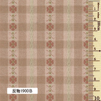 Sakizome Momen Yarn Dyed Fabric Flower Check B 1900B Sakizome Momen Yarn Dyed Fabric Flower Check B 1900B