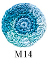 Crochet Thread Gold Label Mixed GL-M14 Crochet Thread Gold Label Mixed GL-M14