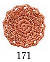 Crochet Thread Herbs Coral EGH-171 Crochet Thread Herbs Coral EGH-171