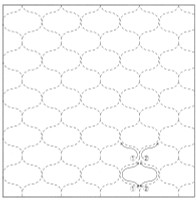 Sashiko Sampler Sashiko Sampler Hoshi-Ami SS5 Sashiko Sampler Sashiko Sampler Hoshi-Ami SS5