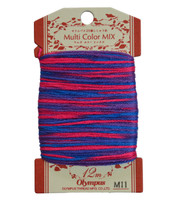 Embroidery Thread Multi-Coloured  12mt ET-M11