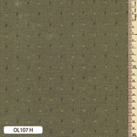 Yarn Dyed - Sakizome Momen Fabric Original 107H Green OL107H Yarn Dyed - Sakizome Momen Fabric Original 107H Green OL107H