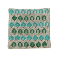 Kogin Kit 2 Coasters Red/Blue KK-60