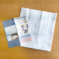 Sashiko Placemat Interlocking Circles L-1001/L-2001