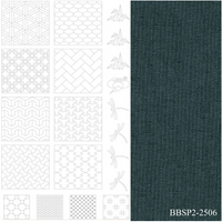BeBe Bold Sashiko Panel #2 - Teal - BBSP2-2506
