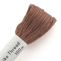 Sashiko Thread 100m Earthy Brown ST-114  Sashiko Thread 100m Earthy Brown ST-114