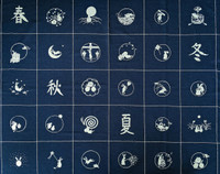 Takumi 'Lucky Rabbit' Panel Navy 2000-12B