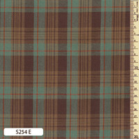 Sakizome Momen Fabric Checks S254E