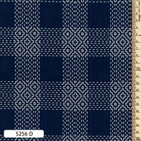 Sakizome Momen Fabric Sashiko Stitch S256D