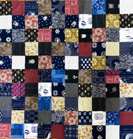 Kofu Cut Cloth Packs all squares used make quilt - KCC-001