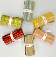 yarn Dyed fabric Bundles various colours yarn Dyed fabric Bundles various colours