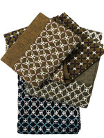 Sashiko Woven Scarf Ajisai Flower Pattern Sashiko Woven Scarf Ajisai Flower Pattern