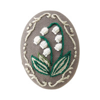 French Embroidery Brooch Kit "Delights" EK-9085 (EK-908)