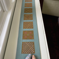 The 7 treasures sashiko table runner