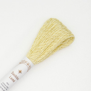 Sashiko Lamè Thread -Lemon - 40m - SL-7