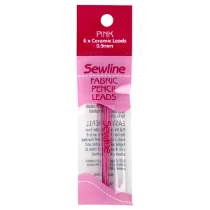 Sewline - Fabric Pencil Leads Refill - Pink - FAB50010