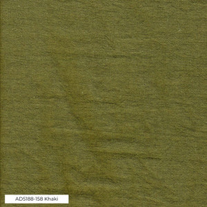 Image of ShiBuMi dyed 'canvas' in Khaki.  Width: 110cm. Composition: 85% cotton, 15% linen