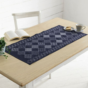 Sashiko Table Runner Kit KS-HI447