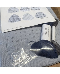 Sashiko Kit Triangle Coasters KS-HI450