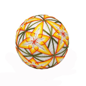 Daffodil Single Ball Temari Kit with English Instructions TM-8