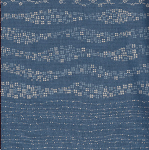 Takumi Printed Cotton Fabric Blue 14N-2C