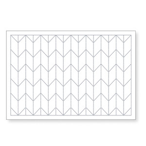 Sashiko Placemat - Arrows (L-1002)