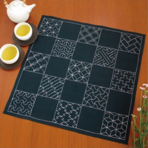 Pinwheel Placemat Sashiko Kit - 4971451192520